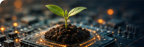 Brote vegetal integrado con tecnología